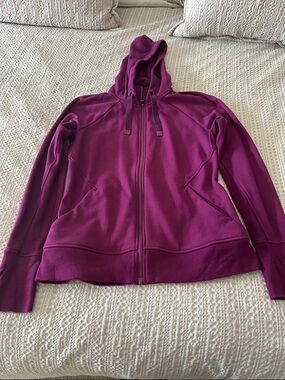 lululemon athletica Hooded Zip-Up Jacket - Plum